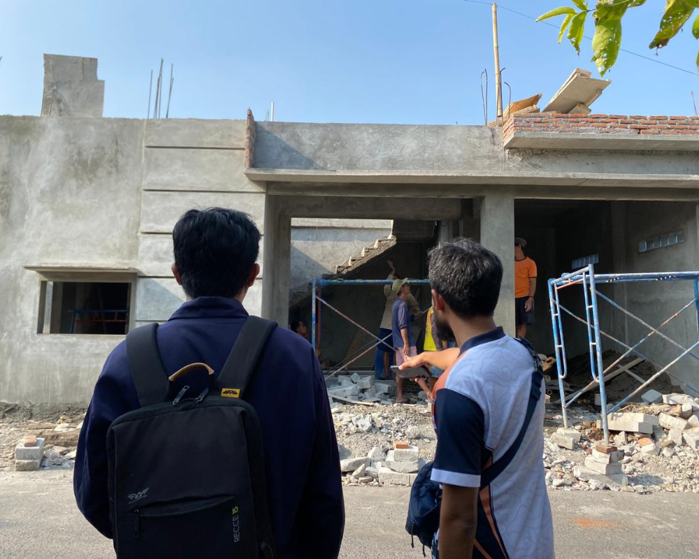Rumah tumbuh milik Pak Budi